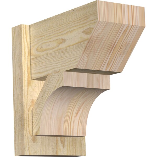Ekena Millwork Westlake Slat Rough Sawn Outlooker, Douglas Fir, 8"W x 14"D x 14"H OUT08X14X14WTL06RDF - main